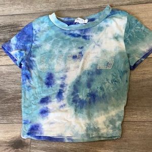 Tie die vibes short sleeve tee